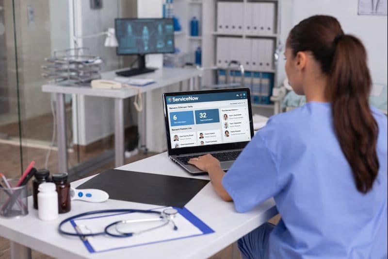 Streamlining Onboarding Process in Healthcare Center using ServiceNow